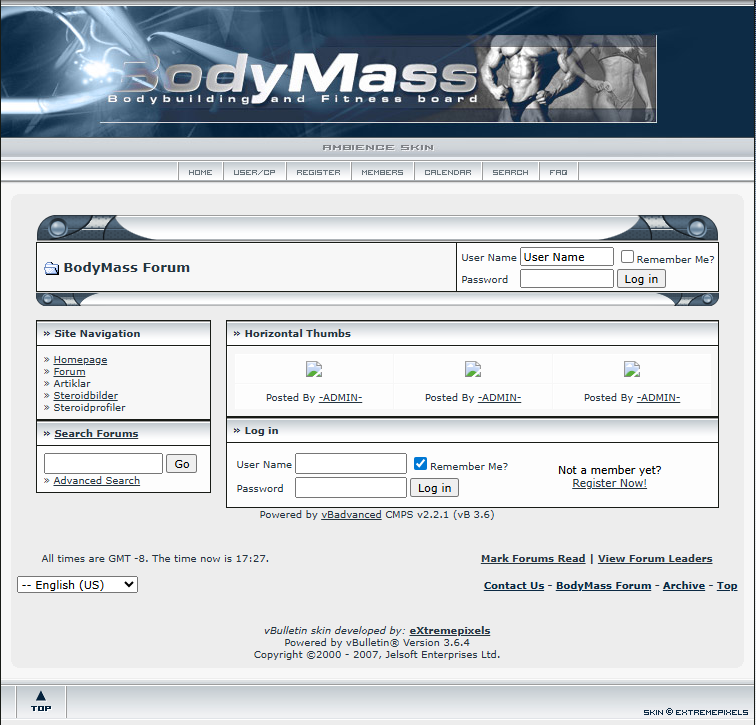 BodyMass Forum - Original forum för bodybuilding och steroiddiskussioner